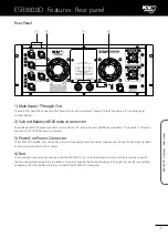 Предварительный просмотр 9 страницы KV2 Audio ESR3000D User Manual