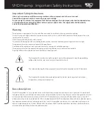 Preview for 2 page of KV2 Audio KVV 987 113 User Manual