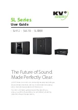 KV2 Audio SL Series User Manual preview