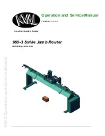 Kval 960-3 Operation And Service Manual preview