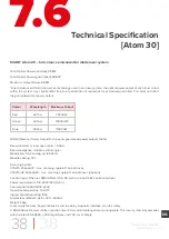 Preview for 40 page of KVANT Atom 12 Model Specific Operation Manual