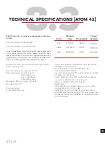 Preview for 37 page of KVANT Atom 20 Operational Manual