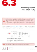 Preview for 35 page of KVANT Clubmax 10 FB Model Specific Operation Manual