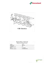 Preview for 1 page of Kverneland 150 B Operating Manual