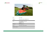 Preview for 2 page of Kverneland 2316M Technical & Service Manual