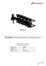 Kverneland ES Operator'S Manual предпросмотр