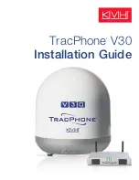 KVH Industries TracPhone V30 Installation Manual предпросмотр