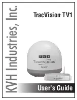 KVH Industries TracVision TV1 User Manual preview