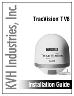 KVH Industries tracvision tv8 Installation Manual preview