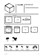 Kvik DBU4810.060 Assembly Instructions Manual предпросмотр