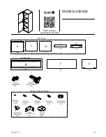 Предварительный просмотр 1 страницы Kvik DSH2812-030-060 Assembly Manual