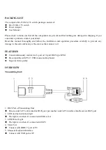 Preview for 2 page of KVM Discovery KL-151 User Manual