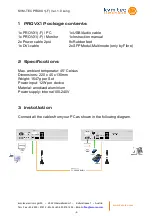 Preview for 2 page of KVM-TEC 6201 Instruction Manual