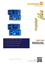 Предварительный просмотр 1 страницы KVM-TEC MASTERflex KT-6012 Manual