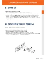 Предварительный просмотр 17 страницы KVM-TEC Ultraline UVX1 Instruction Manual