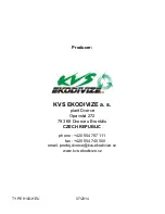 Предварительный просмотр 22 страницы KVS MORAVIA TYPE 9100-HEU Operation & Maintenance Manual