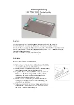 Preview for 3 page of KW-TRIO 13139 Operating Instructions Manual