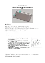 Preview for 5 page of KW-TRIO 13139 Operating Instructions Manual