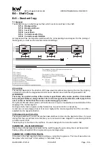 Preview for 104 page of KW DAVID 613 Operating Manual