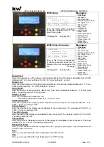 Предварительный просмотр 137 страницы KW DAVID 613 Operating Manual