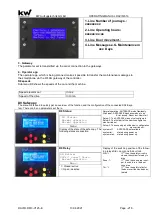 Preview for 218 page of KW DAVID 613 Operating Manual