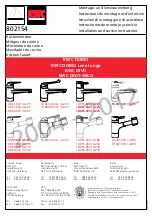 KWC 10.041.023 / A225 Installation And Service Instructions Manual предпросмотр