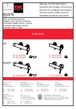 Предварительный просмотр 1 страницы KWC AVA 20.192.410.000 Installation And Service Instructions Manual