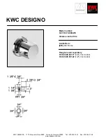 KWC DESIGNO K.27.H3.70.000A35 Specifications preview