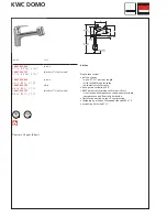 KWC Domo 10.061.032 Specification Sheet preview