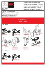 Предварительный просмотр 17 страницы KWC DOMO 11.062.002.000 Installation And Service Instructions Manual