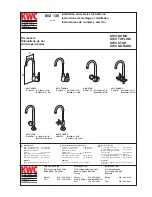 Предварительный просмотр 1 страницы KWC DOMO K.10.61.U1 Installation And Service Instructions