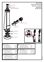 Предварительный просмотр 2 страницы KWC GASTRO Z.536.530.145 Installation And Service Instructions Manual