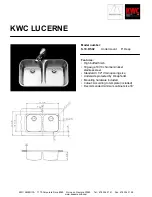 Preview for 1 page of KWC S.10.D5.02 Features