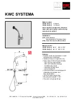 KWC Systema 10.501.163 Features предпросмотр