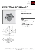 Предварительный просмотр 1 страницы KWC Z.532.920.931.22 Features