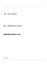 Kwern GREENBUSTER Pro 66 User Manual предпросмотр