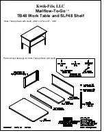 Preview for 1 page of Kwik-file Mailflow-To-Go TB48 Assembly Instructions