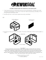 KWIK GOAL 10B4608 Assembly Instructions предпросмотр