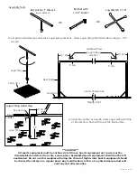 Preview for 2 page of KWIK GOAL 10B5303 Assembly Instructions