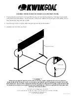 KWIK GOAL 16B3801 Assembly Instructions preview