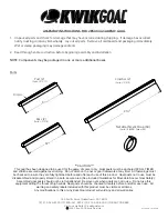 Предварительный просмотр 1 страницы KWIK GOAL 2B5004 Assembly Instructions Manual