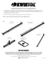 Preview for 1 page of KWIK GOAL 7E201 Assembly Instructions Manual