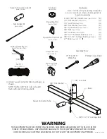 Предварительный просмотр 2 страницы KWIK GOAL 7E201 Assembly Instructions Manual