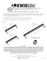 Preview for 1 page of KWIK GOAL Academy GOAL 2B5002 Assembly Instructions Manual