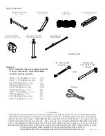 Preview for 4 page of KWIK GOAL EVOLUTION 2B3306SW Assembly Instructions Manual