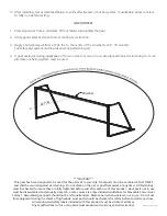 Preview for 13 page of KWIK GOAL EVOLUTION 2B3306SW Assembly Instructions Manual