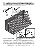 Preview for 15 page of KWIK GOAL EVOLUTION 2B3306SW Assembly Instructions Manual