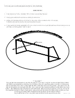 Preview for 14 page of KWIK GOAL FUSION GOAL 2B3806 Assembly Instructions Manual