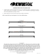 Preview for 1 page of KwikGoal 2B4005 Assembly Instructions Manual