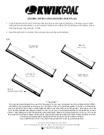 KwikGoal FUSION GOAL 2B3805 Assembly Instructions Manual preview